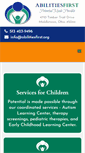 Mobile Screenshot of abilitiesfirst.org